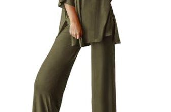 PRETTYGARDEN Two Piece Sets for Women Summer Fashion Lounge Matching Set 2026 Sp
