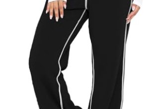 DISCIPBUSH Track Pants Women Sweatpants Soft Jogging Straight Pajama Sweats Wide
