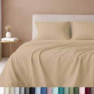 California Design Den King Size Sheets Set 600 Thread Count