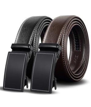 Truyis Leather Ratchet Belts For Men