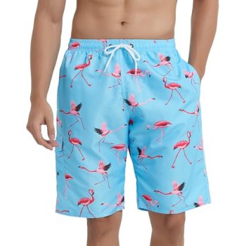 Srnede Mens Swim Trunks Swimming Trunks Swim Shorts Quick Dry 11 Inch with Mesh