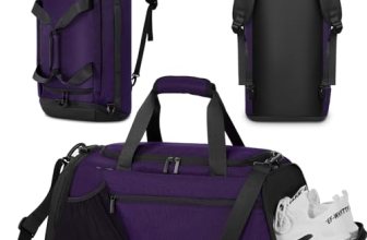 BECOJADDE Gym Bags for Men Women 40L Large Gym Backpack Multiple Pockets Sport D