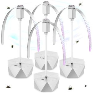 PIMAG Fly Fans for Tables, Fly Repellent Fan Outdoor Indoor Keep Flies Away