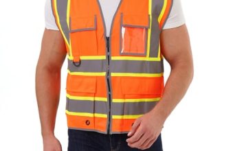 SRsafety High Visibility 9 pockets Reflective Safety Vest