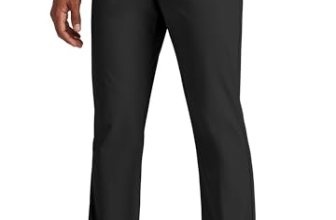 Willit Mens Golf Pants Stretch Comfy Work Dress Pants 28”/30”/32”/34” Lightw