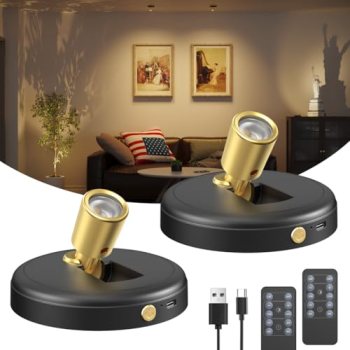 Spot Lights Indoor Led Spotlight: Rechargeable Battery Wireless Up Lights Indoor