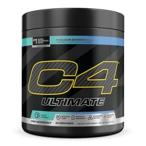 C4 Ultimate Pre Workout Powder – Sugar Free Preworkout Energy Supplement for Men