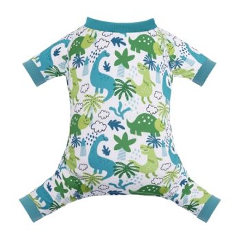CuteBone Small Dog Pajamas Shirt Stretchy Summer Puppy Pjs Soft Cat Onesies Pet