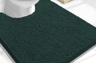 OLANLY Toilet Rugs U-Shaped 24×20