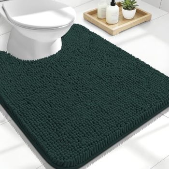 OLANLY Toilet Rugs U-Shaped 24×20