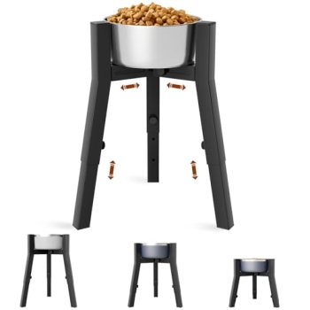 TIDANT Dog Bowl Stand for Large Dogs