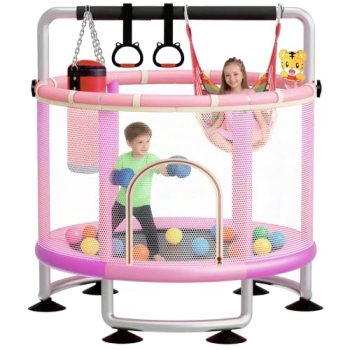 60″ Toddler Trampoline for Kids