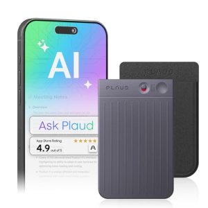 Plaud Note AI Voice Recorder, Note Taker w/Case