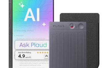 Plaud Note AI Voice Recorder, Note Taker w/Case