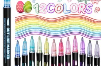 GLOPUS Outline Glitter Markers, Teen Girl Gifts Trendy Stuff, Art Supplies for K