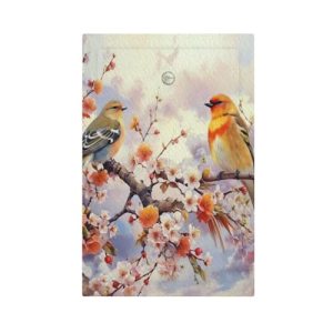 WUYOCHA Birds Sitting on Flowers Tree Branch Light Switch Covers No Device Wall