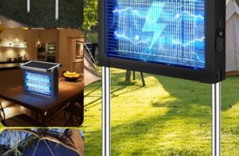 Solar Bug Zapper Outdoor, PhatroyYee Mosquito Zapper 4500V