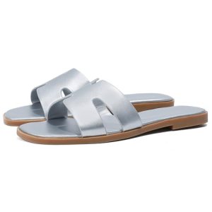 Stratuxx Kaze Open Toe Flat Dress Sandals Womens Slide Comfortable Summer Cute B