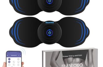 MASTOGO Wireless TENS Unit Back Pain Relief Massager- Muscle Stimulator Machine