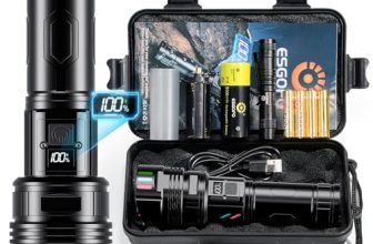 Super Bright Flashlight 100000 High Lumens Rechargeable