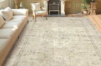 LIVEBOX Washable Area Rug 9×12 Rugs for Living Room Bedroom