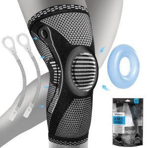 POWERLIX Knee Brace with Support and Pad for Pain Relief