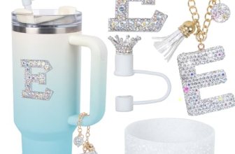 foci cozi Letter Charms for Stanley Cup Handle