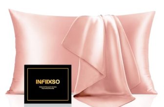 INFIIXSO Mulberry Silk Pillowcase for Hair and Skin