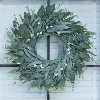 26″ Eucalyptus Wreath for Front Door