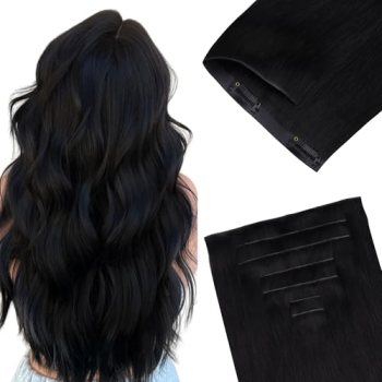 GOO GOO Invisi Edge Clip in Hair Extensions 18inch 110g 7Pcs Injected Seamless P