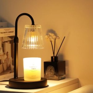 Celegete Candle Warmer Lamp,with Timer & Dimmer(3Bulbs)