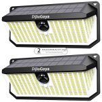 DijiuGoya Solar Security Lights Outdoor