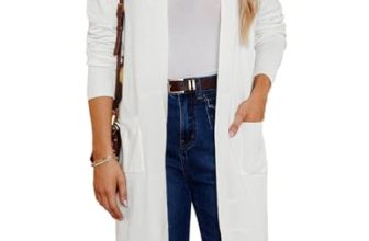 GRACE KARIN Women’s 2026 Trendy Long Cardigans Sweater Lightweight Open Front Lo