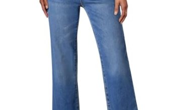 Sidefeel Women’s Wide Leg Jeans Hight Waisted Tummy Control Straight Leg Flare T