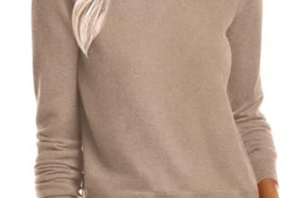 ANRABESS Sweaters for Women Long Sleeve Lightweight Crewneck Soft Basic Knit Loo