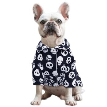 CuteBone Two-Leg Velvet Pet Pajamas Girl Dog Clothes – Soft