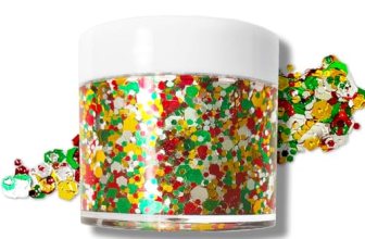Christmas Glitter Gel for Body, Face, Hair and Lip, Color Changing Glitter Gel U