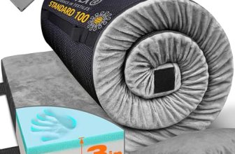 GAIALOOP 3 Inch Memory Foam Camping Mattress