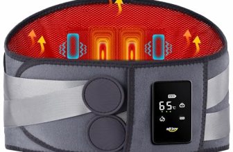 ALLJOY 67″ Cordless Heating Pad for Back Pain Relief FSA Eligible HSA
