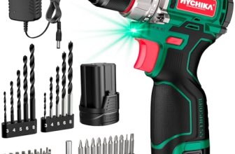 HYCHIKA Drill Set, True Brushless Power Drill Driver 16.8V Cordless Compact Dril