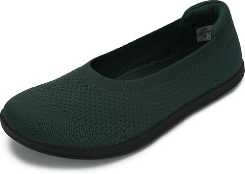 WHITIN Women’s Wide Toe Box Barefoot Ballet Flats Shoes Zero Drop Sole Minimalis