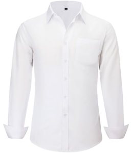 CIGENU Long Sleeve Dress Shirts for Men