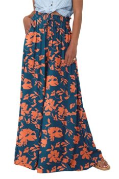 PRETTYGARDEN Women’s 2026 Summer Wide Leg Palazzo Pants High Waisted Flowy Pocke