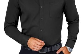 COOFANDY Mens Dress Shirts Wrinkle Free Long Sleeve Button Down Shirts Formal Bu