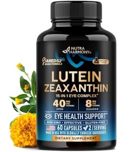 Eye Vitamins – Lutein and Zeaxanthin Supplements