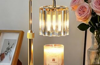 Lukasa Candle Warmer Lamp, with Timer Dimmer Adjustable Height