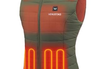 Venustas Women’s Heated Vest with Battery, Lightweight Quilted Vest for Women