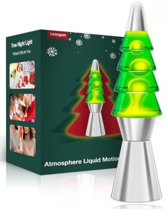 Lazzgan Christmas Tree Liquid Motion Lamp