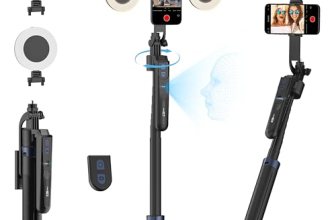 USKEYVISION Auto Face Tracking Tripod 360 Rotation