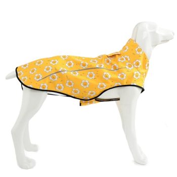 Mile High Life Dog Raincoat, Adjustable Waterproof Reflective Rain Jacket for Sm